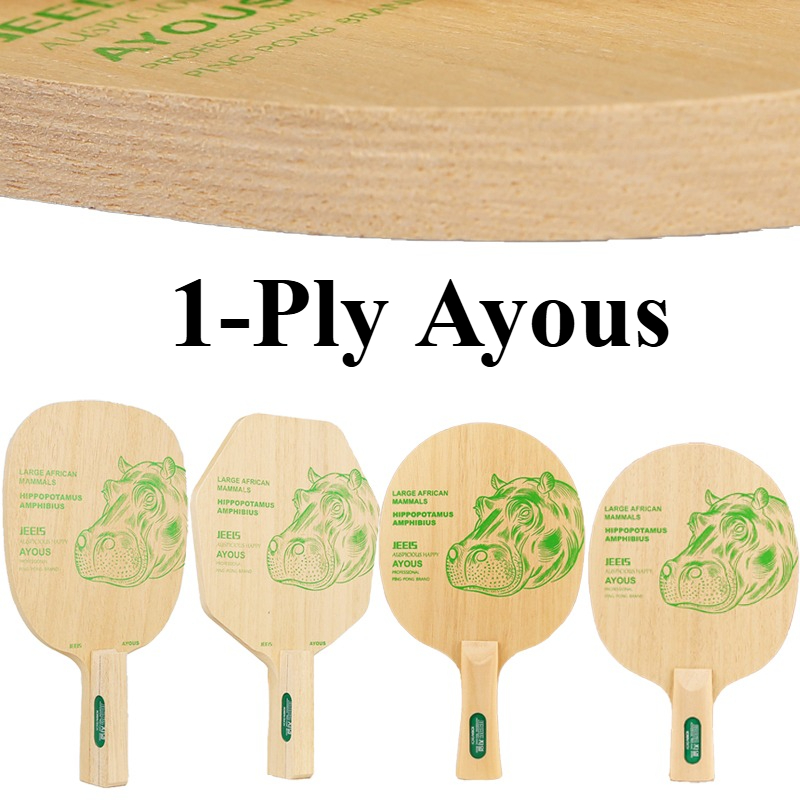 JEELS Green Hippo - Pala de Te - Table Tennis In Japanese reseña y precio